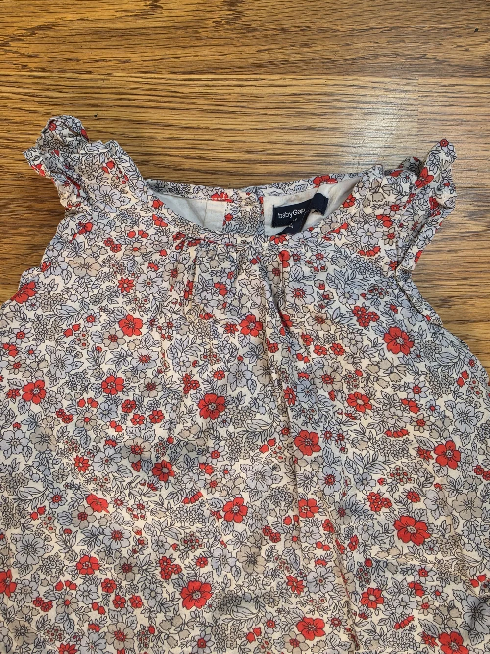GAP Floral Sundress in Blue & Red